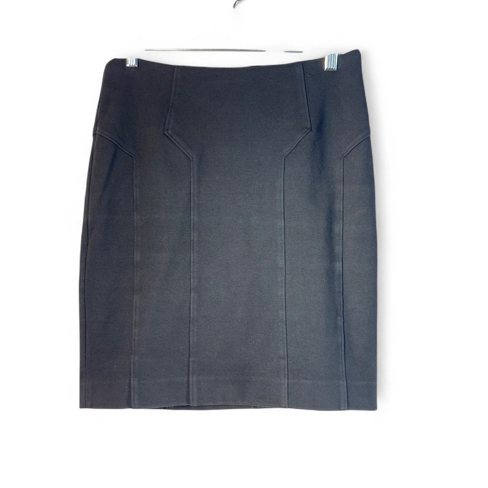 Bird by Juicy Couture Black A-Line Ponte Skirt
